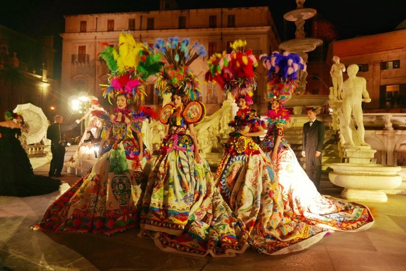 2017 DOLCE & GABBANA Presentazione Mondiale Collezione Alta Moda